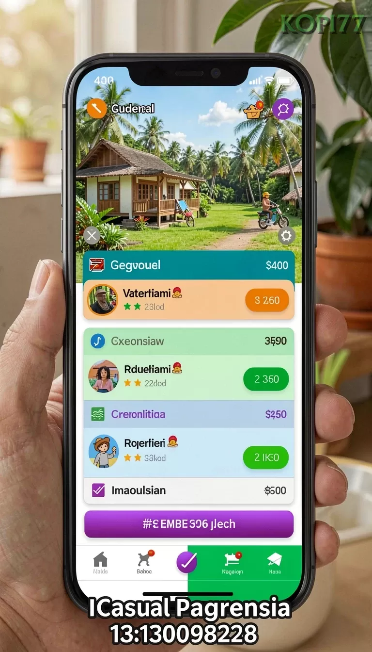 Cuplikan layar MPO08 — halaman utama