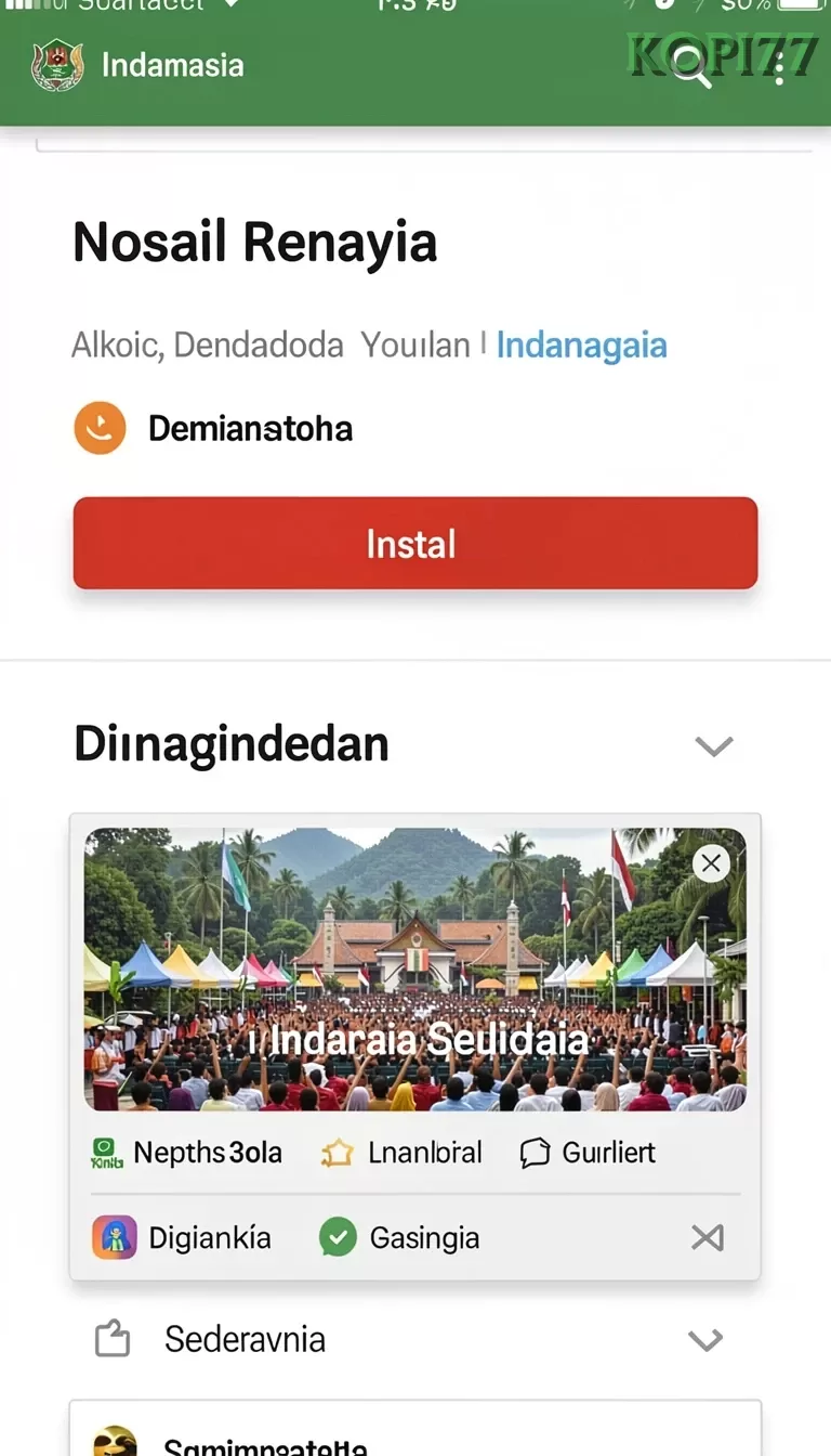 Cuplikan layar SURGA55 — halaman utama